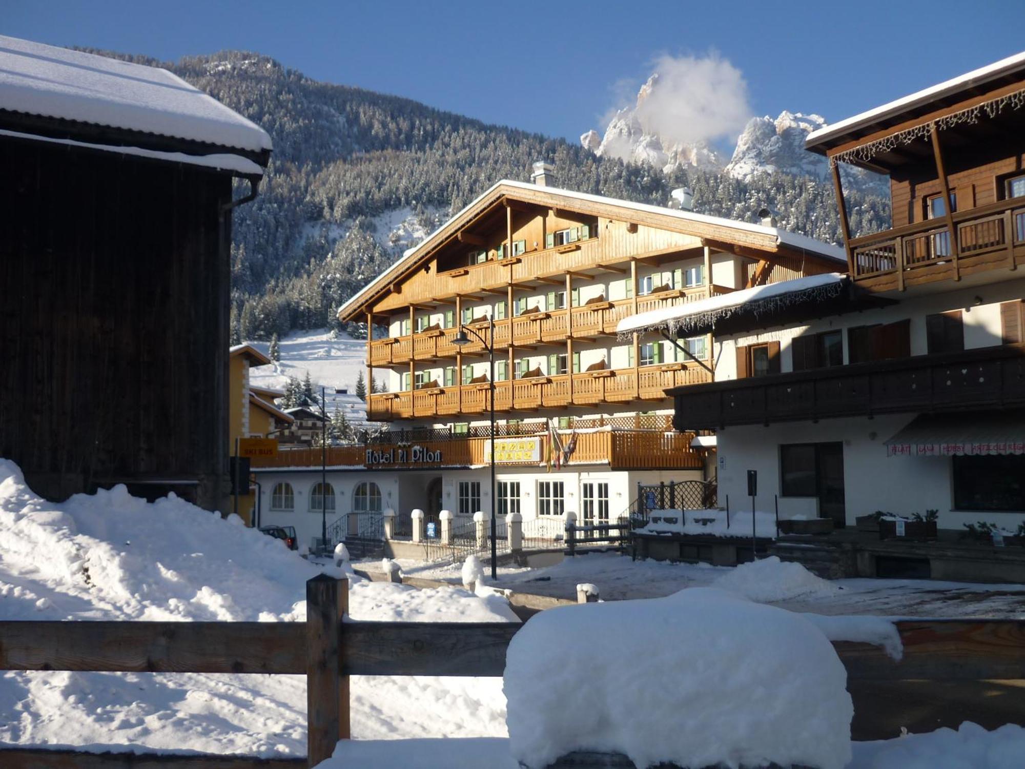 Hotel El Pilon Pozza di Fassa Dış mekan fotoğraf